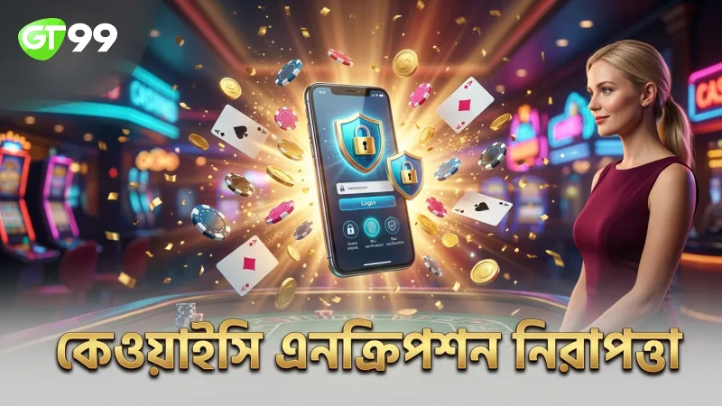 কেওয়াইসি ও এনক্রিপশন নিরাপত্তার মূল স্তম্ভ।