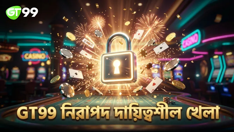 GT99 প্ল্যাটফর্মে নিরাপদ ও দায়িত্বশীল খেলার পরিবেশ।