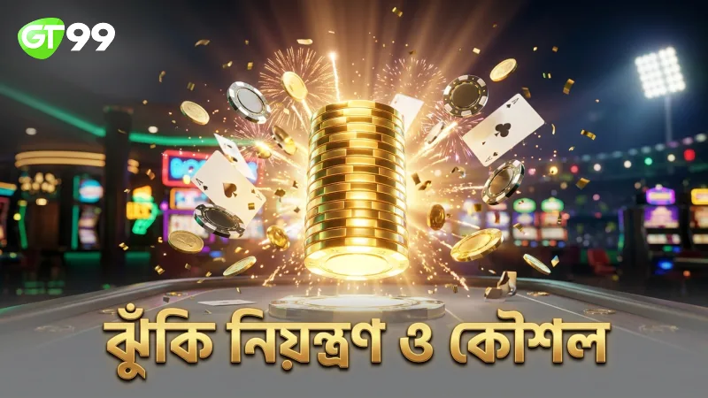 ঝুঁকি নিয়ন্ত্রণ ও কৌশলগত বাজি পরিকল্পনা বোনাস জেতার জন্য জরুরি।