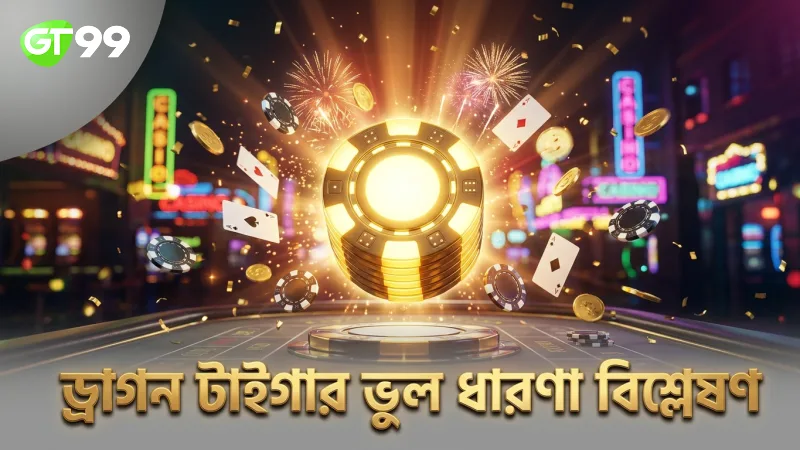 ড্রাগন টাইগার গেমে কার্ড গণনার ভুল ধারণাগুলি বিশ্লেষণ।