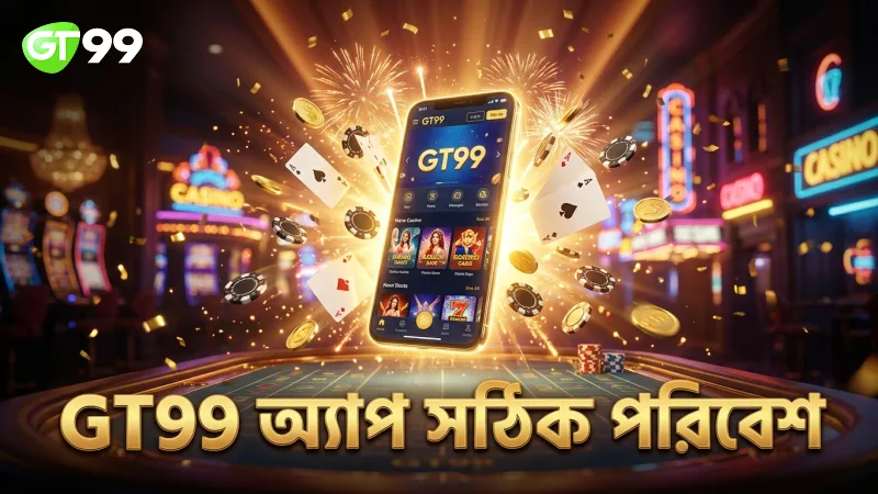 নিরাপদ ডিভাইস পরিবেশে GT99 অ্যাপের কার্যকারিতা।