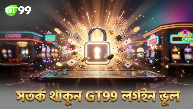 সাধারণ GT99 লগইন ভুল থেকে সতর্ক হওয়া জরুরি