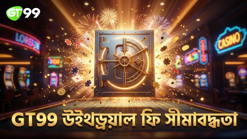 GT99 উইথড্রয়ালে ফি ও সীমাবদ্ধতা পরিষ্কারভাবে বোঝা যায়