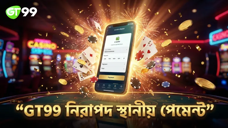 GT99 প্ল্যাটফর্মে সহজে স্থানীয় পেমেন্ট ব্যবস্থাপনায় সুবিধা পান