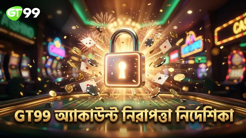 GT99 শর্তাবলীতে অ্যাকাউন্ট নিরাপত্তার বিস্তারিত নির্দেশনা